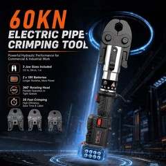 1/2&Prime;, 3/4&Prime;, 1&Prime;Crimping Tool Kit Electric Press Tool for Copper Pipes