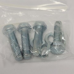 Split Flange Kit, 4 Bolts and Washers, 1&Prime;, Steel &ndash; NEW
