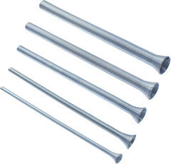 5 Pack Spring Tube Bender Set 1/4&rdquo;, 3/8&rdquo;, 1/2&rdquo;, 5/8&rdquo; and 3/4&rdquo; for Copper, A