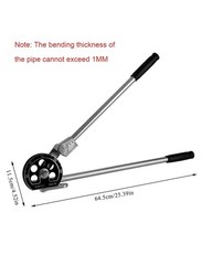 Tube Bender Tool 5/8inch (16mm), 5 180 Degree Manual Heavy Duty Pipe Bender