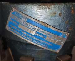 Gould / Imperial Eastman KWIKRIMP K401 Hydraulic Hose Crimping Machine
