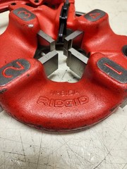 Ridgid 815A Self-Opening Die Head Pipe Threader w/ 1/8&Prime; NPT HS / SS Dies Used