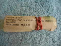 1/4-18 NPT CARBON PIPE TAP 841377 JAPAN