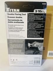 Titan 51535 3/16-Inch Double Flaring Tool 3/16-Inch Dbl Flaring Tool