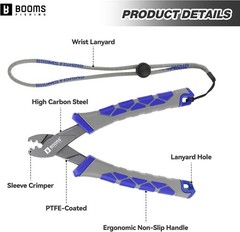 Crimping Pliers Tool: 6.5in Crimper for Single Barrel &ndash; 300pcs Sleeves and Lanya
