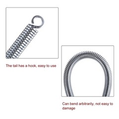 2pcs Pipe Bending Spring 13.2mm OD 550mm Tube Bending Spring Pipe Bender