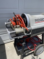 Ridgid 1224 Threader Pipe Threading Machine 1/2&rdquo;-4&rdquo; 714,711 die Head