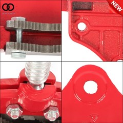Manual Pipe Threader Ratchet Type Kit, Pipe Threader Ratchet Kit w/ 5 Dies Set