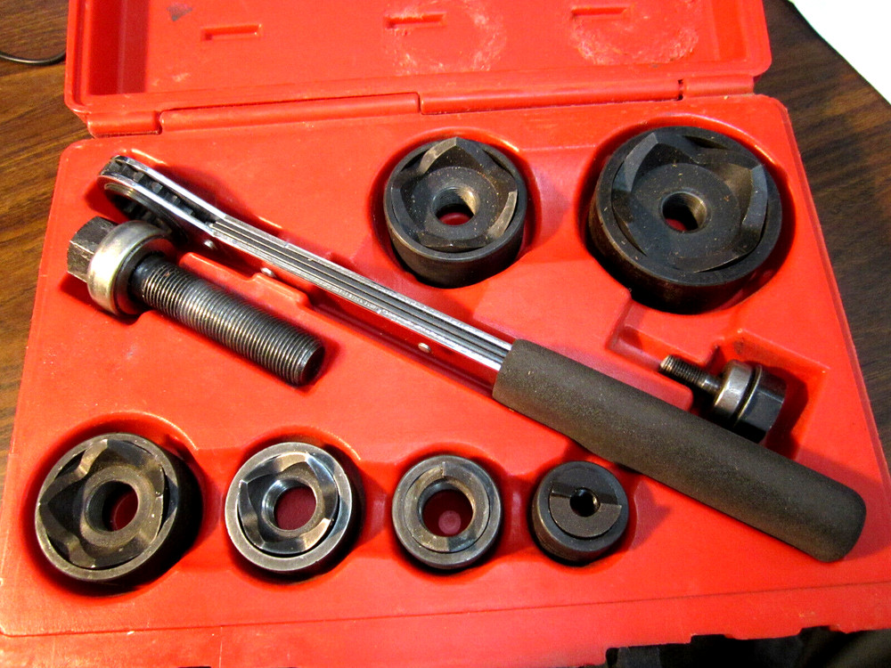 Gardner Bender Mechanical Hand Ratchet K.O. Set 1/2 in. to 2 in. KOW- 520