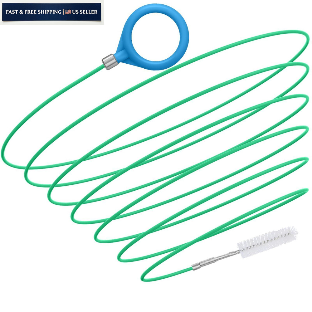 XANGNIER Auto Sunroof Drain Cleaning Tool, 118in Extra Long Flexible Green