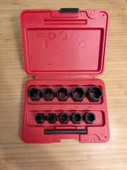Craftsman 3/8&Prime; 1/2&Prime; Damaged Bolt Nut Remover Sets &ndash; Part # 52060/52061 USA NOS