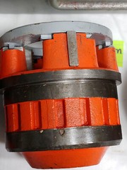 6 Piece Die Set Manual Ratchet Pipe Threader 1/2 to 2 inch with case