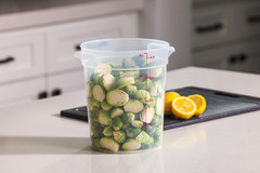 Food Storage Containers with Lids (Bpa-Free) &ndash; 4 Quart &ndash; Food Grade Buckets with