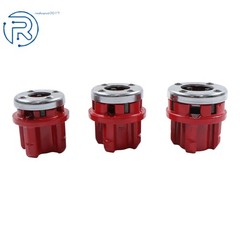 3/8&Prime; to 2&Prime; Die Dies Set with Handle Ratchet 7 Size Pipe Threader Threading