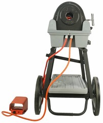 Reconditioned RIDGID&reg; 1822-I Auto Chuck Pipe Threader with 815A Dies New Cart