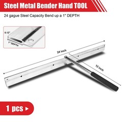 24 Inch Sheet Metal Bender Hand Tool Manual Hemming Tool & Hand Seamer For Stand