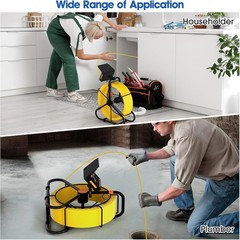 Ultimate Waterproof Plumbing Camera &ndash; 100FT Length, 32GB & Long Battery Life