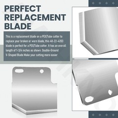 48-22-4203 Pex & Tubing Cutter Replacement Blade Compatible with Milwaukee 48-22