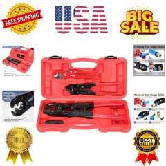 iCrimp Combo Pex Pipe Crimping Tool Kit for 1/2 and 3/4-inch Copper Ring, mee&hellip;