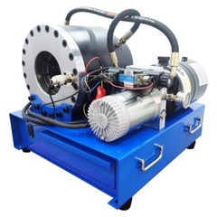 1/4-2&Prime; Hydraulic Hose Tube Crimping Machine with 10 Sets of Dies 12V 2.2KW