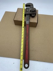 Vintage Proto 824 Large 24&rdquo; Pipe Wrench Heavy Duty Made in USA Good Shape