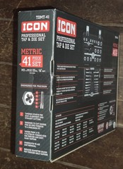 ICON 41pc. METRIC Professional Tap and Die Set with Storage Case &ndash; Model #59159