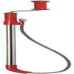 RIDGID 59802 K-6DH Hybrid Toilet Snake Auger with 6&prime; Heavy-Duty Drop Head Tri-Wr
