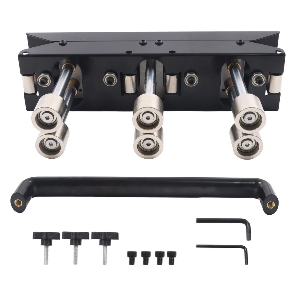 3-Station Roller for Bending Metal Materials at 0-90&deg; Angle 1/2-5 Inch Bending