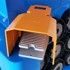 220V Vertical Hydraulic Round Pipe Shrinking Machine Rubber Hose Crimper 5.4HP