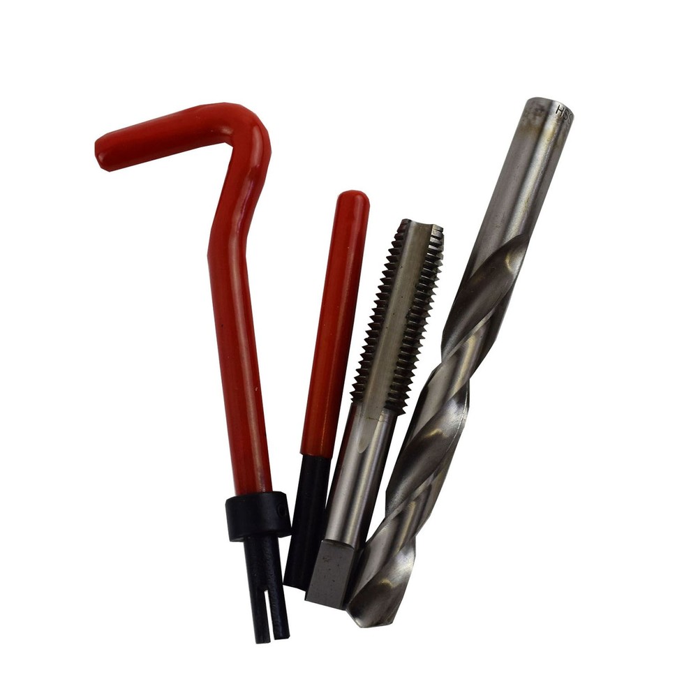1/2&Prime; x 13 UNC Imperial Tap Repair Cutter Kit Helicoil Damaged Threads 14pc Kit