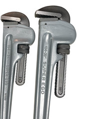 Super-Ego Aluminum Pipe Wrench Set 14&rdquo; 18&rdquo; 24&rdquo; 36&rdquo; &ndash; 4-Piece &ndash; NOS Vintage Tools