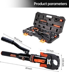 Hydraulic Copper Pipe Crimping Tool 1/2 3/4 1 Dies
