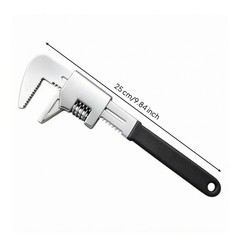 10 Inch Pipe Wrench Adjustable-Type 10-Inch Pipe Wrench Gripping and Turning