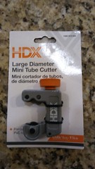HDX Large Diameter Mini Tube Cutter Easy Grip Cuts 1/8&Prime;-1-1/8&Prime; Size Pipes &ndash; NEW