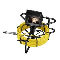 DVR Sewer Pipe Inspection 4.3&rdquo; Drain Pipeline Industrial Endoscope 5600mah 30M