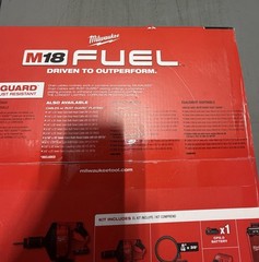 M18 FUEL 18-Volt Lithium-Iron Cordless Plumbing Drain Snake Auger Kit &ndash; NIB