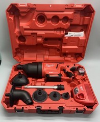 Milwaukee 2572B-21 AIRSNAKE M12 Cordless Drain Cleaning Air Gun Kit with Battery