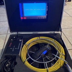 Sewer Pipe Inspection Camera 7&Prime; LCD Boroscope 30 meter Anysun DVR Video
