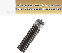 91037 Cable Repair Coupling 3/8-Inch IW for RIDGID Drain Cleaning Cable