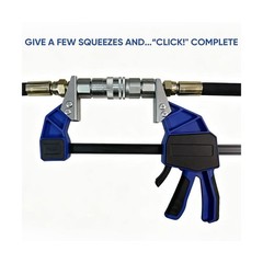 18&rdquo; Hydraulic Quick Connect Hand Clamp Tool 6 Pcs NPT Dual-Jaw&hellip; USA FAST SHIP