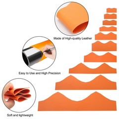 10x 3/4&Prime;-8&Prime; Pipe Saddle Cutting Guide Template for Welding Layout Metal PVC Pipe