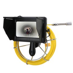 10M Handheld Pipe Sewer Inspection Camera Video Camera Meter Counter 7&Prime; Monitor