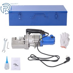 1250 W Electric Hydraulic Rebar Cutter #6 Rebar Rod RC-20 3/4&Prime; 20mm