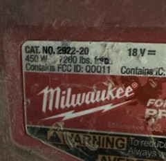 Milwaukee 2922-22 M18 FORCE LOGIC Press Tool W/ One Key w/ 1/2&rdquo; &ndash; 2&rdquo; CTS-V Jaws