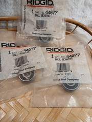 Ridgid Lot 38105,37910,32112 44077,34805,34825& Threader, Dies, Bearings&Rolls