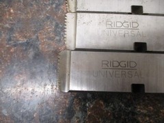 RIDGID 1&Prime;-2&Prime; NPT Cat No. 47770 Hs Right Hand Dies USED FREE SHIPPING