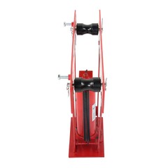 12 Ton Pipe Bender Manual Hydraulic Piping Bending Exhaust Tube Fabric w/6 Dies