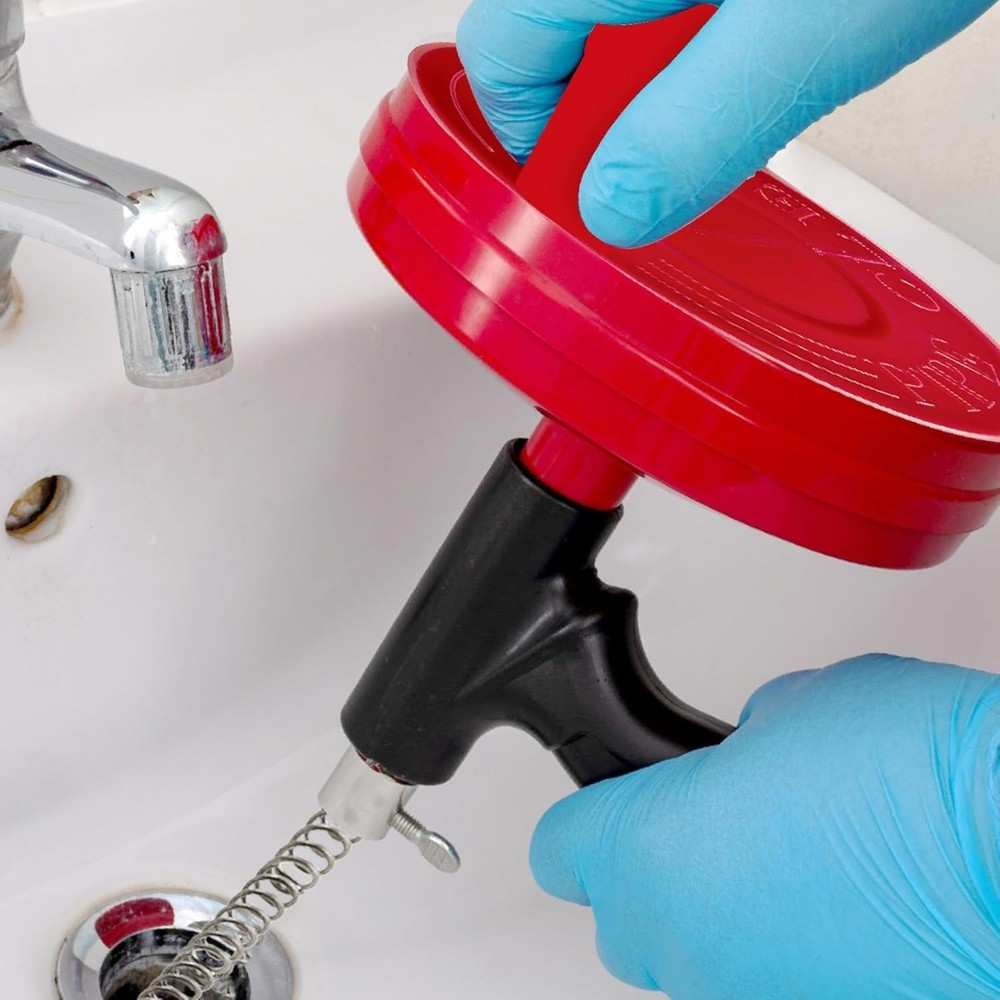 Plumb Craft Manual Drain Auger 25ft For Small Medium Drains up to 2&Prime;