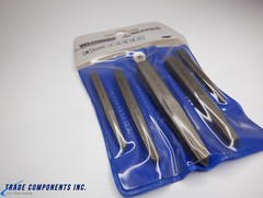 WESTWARD 2RUR7 SCREW EXTRACTOR SET, 1/8 &ndash; 3/8, 5 PCS.