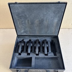 NIBCO 4 Piece Press Tool Ridgid Jaws Kit 1/2&rdquo;, 3/4&rdquo;, 1&rdquo; & 1 -1/4&rdquo; With Case